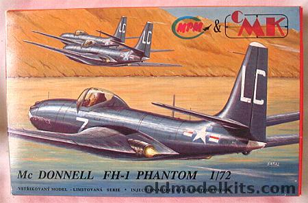 MPM 1/72 FH-1 Phantom (First Navy All-Jet Aircraft) - Marines or VF-17A USS Saipan, CZ005 plastic model kit